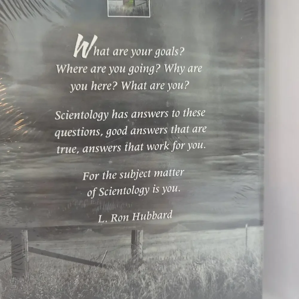 L Ron Hubbard Scientology A New Slant on Life Hardcover Book NEW SEALED